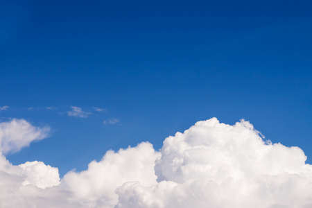 sky with clouds (background)の写真素材