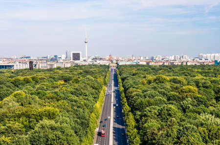 berlin panoramaの写真素材