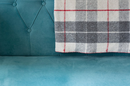 armchair on blanket home style