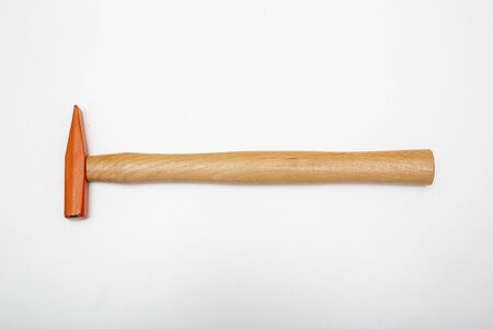 hammer   on white backgroundの写真素材
