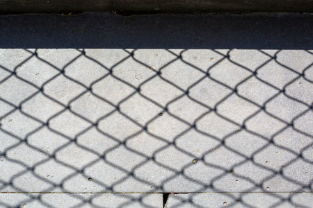 fence shadow