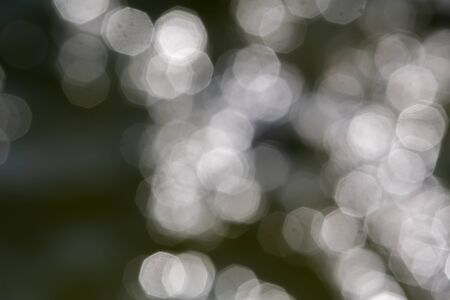 White bokeh abstact background textureの写真素材