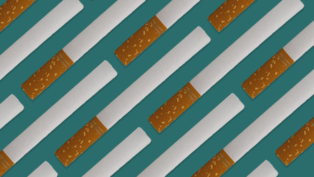 abstract cigarette background lined side by side