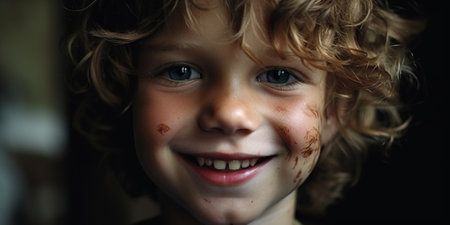 White teeth. boyの素材