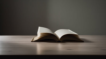 Book opening textbook backgroundの素材