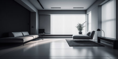 minimalist interior design backgroundの素材