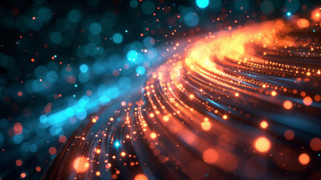 data cable fast internet conceptの素材