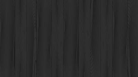 Realistic background of the wooden planks. Beautiful texture of planed hardwood. The backdrop for the presentation. Painted pine plank black.のイラスト素材