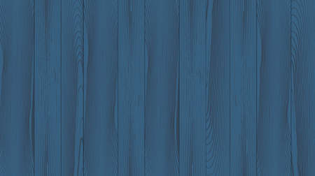 Realistic background of the wooden planks. Beautiful texture of planed hardwood. The backdrop for the presentation. Painted pine planks dim blue.のイラスト素材