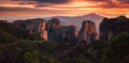 Monasteries of Meteoraの写真素材