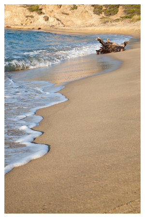 Beach, sand and seaの写真素材