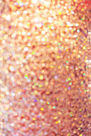 Defocused Christmas background. Blurred lightsの写真素材