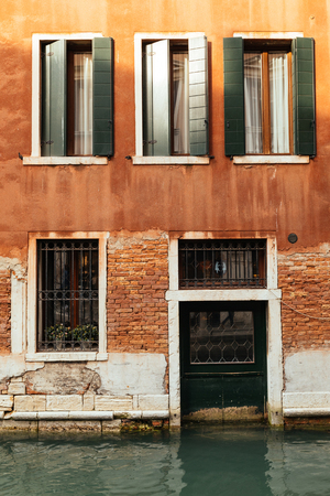 Photo of an architecture in Venice city.の写真素材