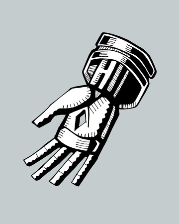 Hand drawn vector illustration or drawing of Christ?s handのイラスト素材