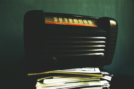 Radio retroの写真素材