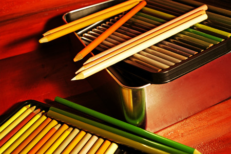 Colored pencilsの写真素材