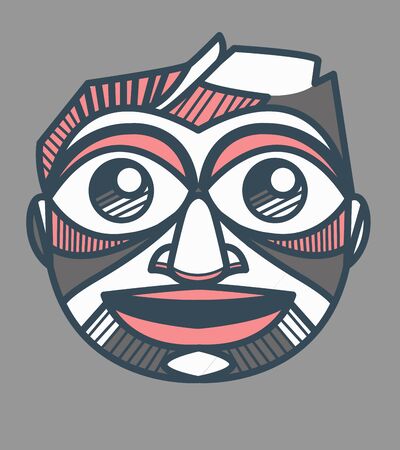 Smiling faceのイラスト素材