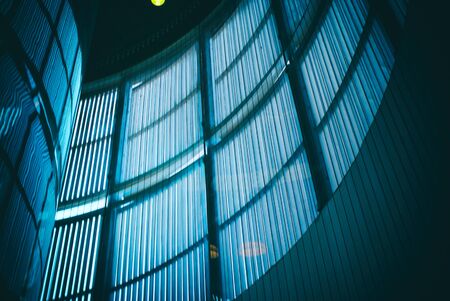 Photograph of some cristal abstract windows and lightsの写真素材