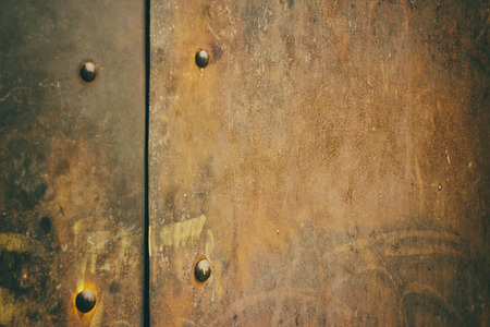 Photograph of a metal rusty texture or backgroundの写真素材