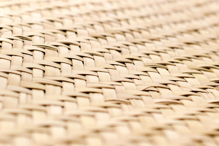 Photograph of a petate knitted textureの写真素材