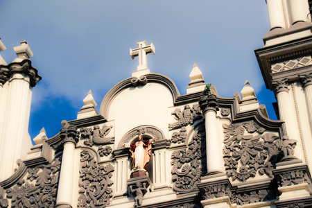 Monterrey, Nuevo Leon / Mexico - 10 10 2016: Monterrey Cathedralのeditorial素材