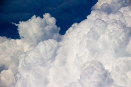 Photograph of a cloudy sky