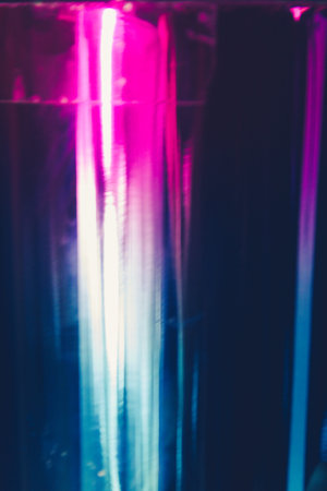 Photograph of a metallic abstract colorful texture or backgroundの写真素材