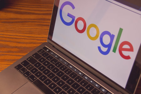 Dallas, Texas/ United States - 05/10/2018: Photograph of the logo of Google