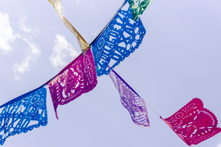 Oaxaca, Oaxaca / Mexico - 21/7/2018: (Decoration for Guelaguetza celebration in Oaxaca Mexico)