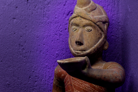 Oaxaca, Oaxaca / Mexico - 21/7/2018: ( Prehispanic art at Rufino Tamayo Museum in Oaxaca Mexico )のeditorial素材