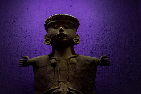 Oaxaca, Oaxaca / Mexico - 21/7/2018: ( Prehispanic art at Rufino Tamayo Museum in Oaxaca Mexico )のeditorial素材