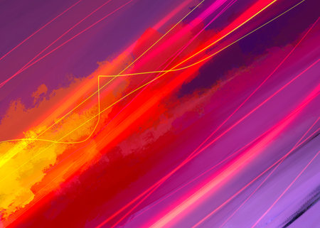 Hand made digital abstract colorful background or textureの写真素材