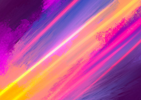 Hand made digital abstract colorful background or texture