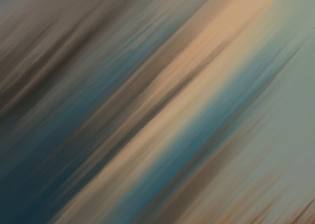 Hand drawn digital painting of an abstract colorful background or textureの写真素材