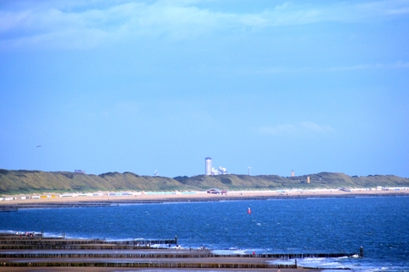 Great view of the Dutch coastの写真素材