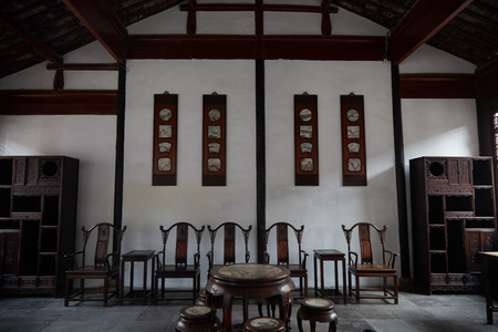 Chinese ancient Hallのeditorial素材
