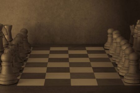 Old Chessの写真素材