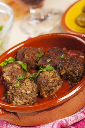closeup of spanish tapas の写真素材