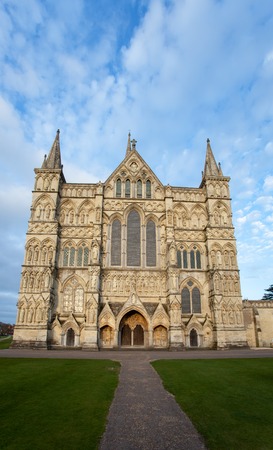 Salisbury cathedralの写真素材