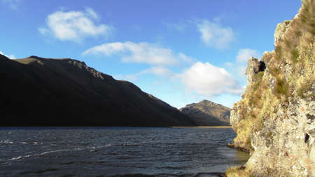 Ecuador, Culebrillas legendary landscape の写真素材