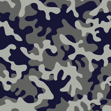 Trendy camo military urban seamless pattern.のイラスト素材