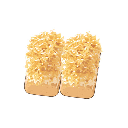 Enhance your culinary creations with our charming ensaymada roll illustrations. Perfect for cookbooks, bakery menus, and food blogs, these images add an authentic, curated touch to your projects.のイラスト素材