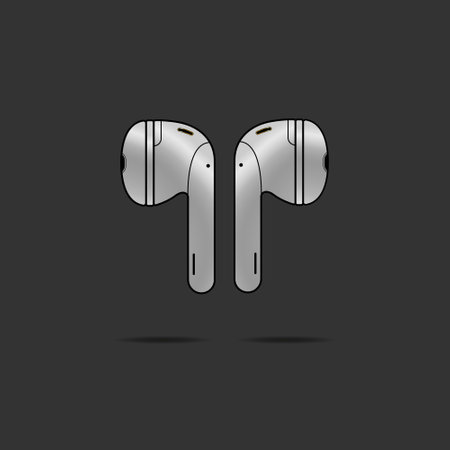 Explore our high-quality earphone illustrations, showcasing sleek and modern designs. Perfect for tech-related projects, advertisements, and audio-focused visuals.のイラスト素材