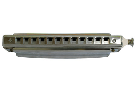 Chromatic Harmonica 1 - Front view