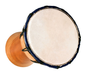 Jambe Drum - Horizontal Top - Balinese gamelan making mahogany wood drum