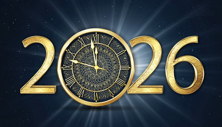Golden 2026 New Year's Eve Countdownの素材