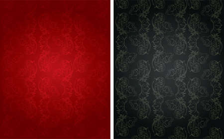 Vector illustration of Damask patternのイラスト素材