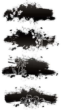 Vector illustration of Splash backのイラスト素材