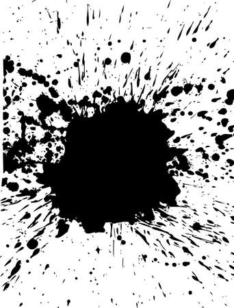 Vector illustration of Splash backのイラスト素材