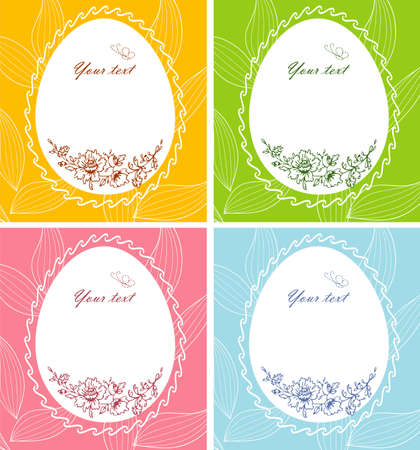 Vector illustration of Pic with eggsのイラスト素材